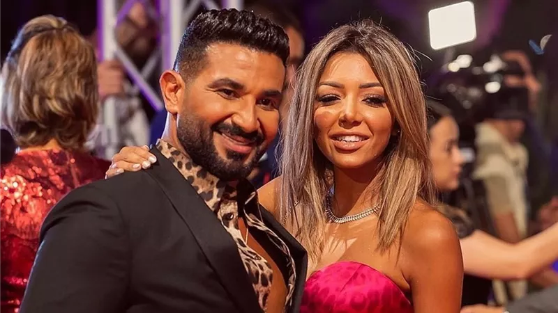 زوجة احمد سعد تثير الجدل بشأن انفصالهما