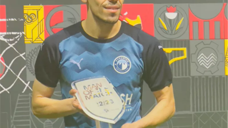 محمد حمدي أفضل لاعب في مباراة الاتحاد السكندري وبيراميدز