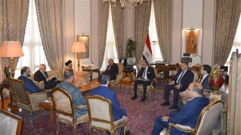 وزير الخارجية يستقبل عمار الحكيم رئيس تيار الحكمة الوطني العراقي