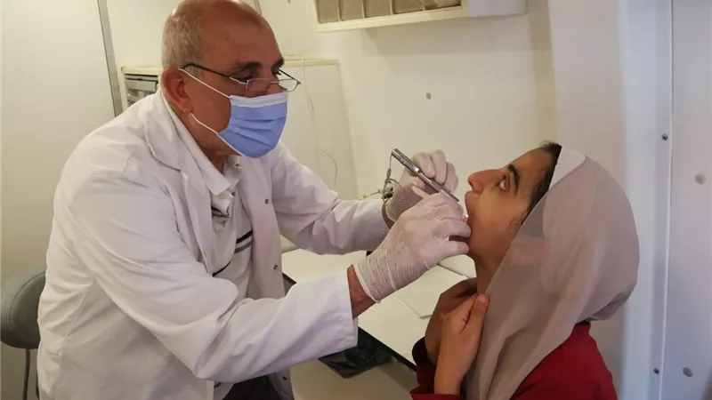 الكشف على 1478 مريضاً في قافلة باليوسيفية