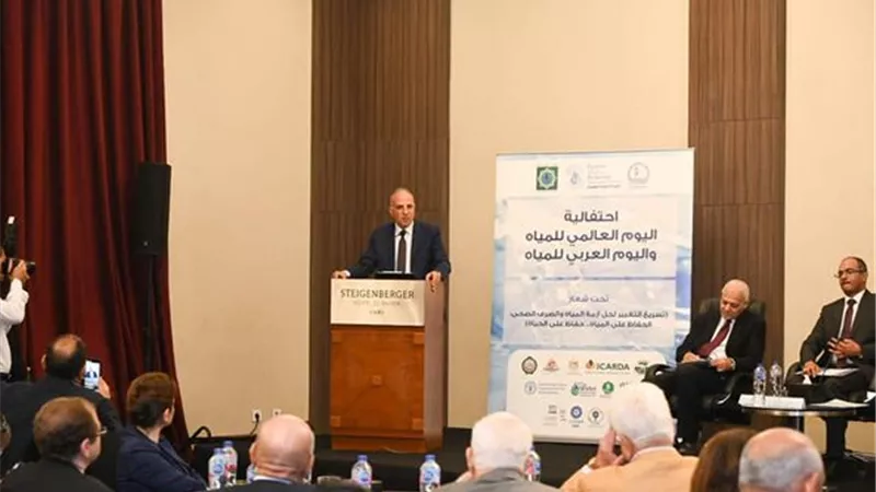 سويلم: ضرورة عدم التعامل مع المياه وكأنها سلعة اقتصادية