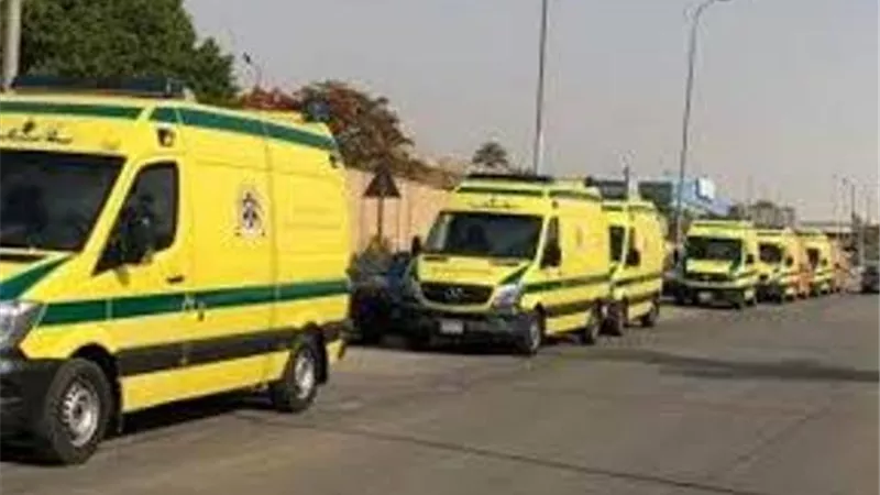 إصابة 15 شخصا في انقلاب «ميكروباص» على طريق بني سويف