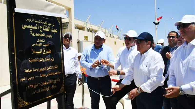 وزير البترول يفتتح توسعات حقل شمال جيسوم ببتروجلف بالصحراءالشرقية
