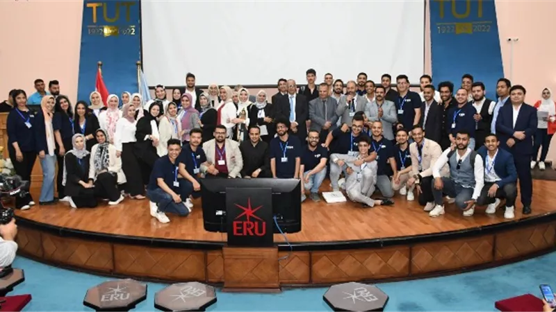 الجامعة المصرية الروسية تدشن جمعية Tele Titans بـ100 مشروع.. صور