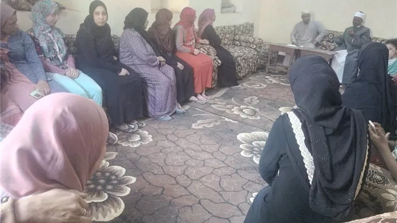 قومي المرأة بأسيوط يعقد 10 جلسات دوار بقري أبوتيج