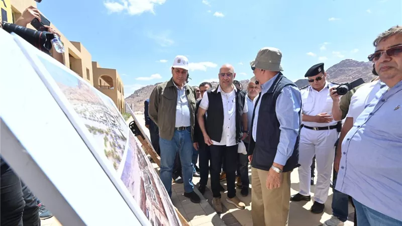 الإسكان: تطوير وتوسعة مسجد الوادي المقدس بمدينة سانت كاترين