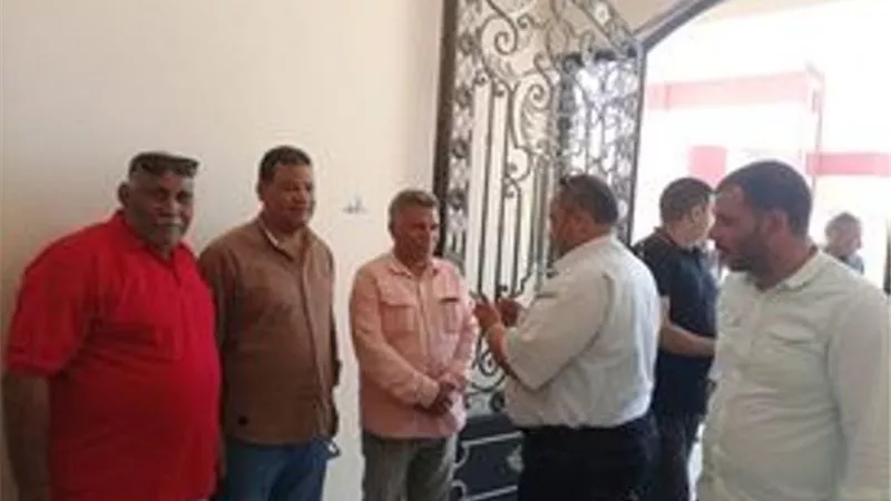 وصول الاثاث لمجمعات الخدمات الزراعية بالقنطرة شرق