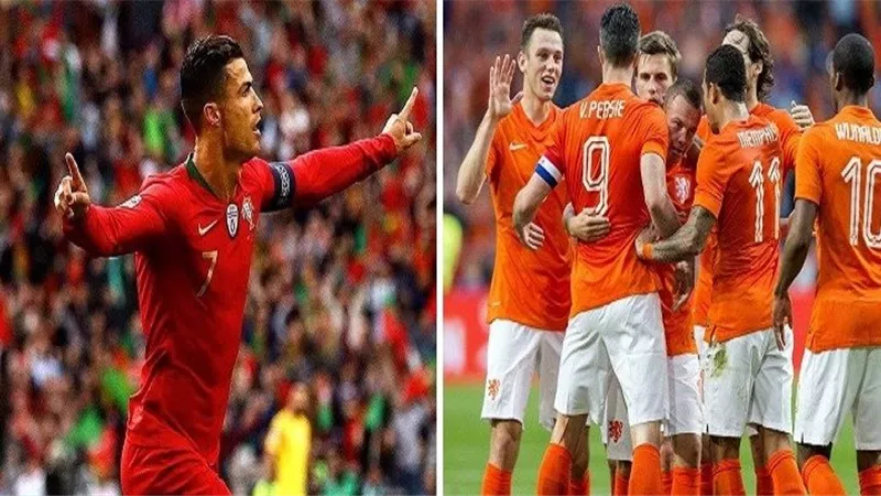 الإثارة والمتعة عنوان مباراة البرتغال وهولندا فى نهائى اليورو