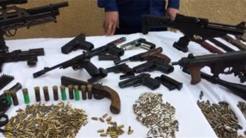 ضبط 24 قطعة سلاح وحشيش في حملة مكبرة بسوهاج
