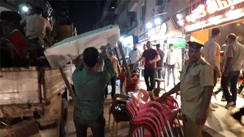 محافظ الغربية يعلن الحرب على مافيا الاشغالات المخالفة. صور