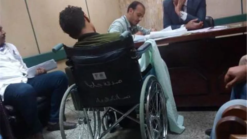 سقوط طالب ثانوي من اعلى لجنة الامتحان بدمنهور