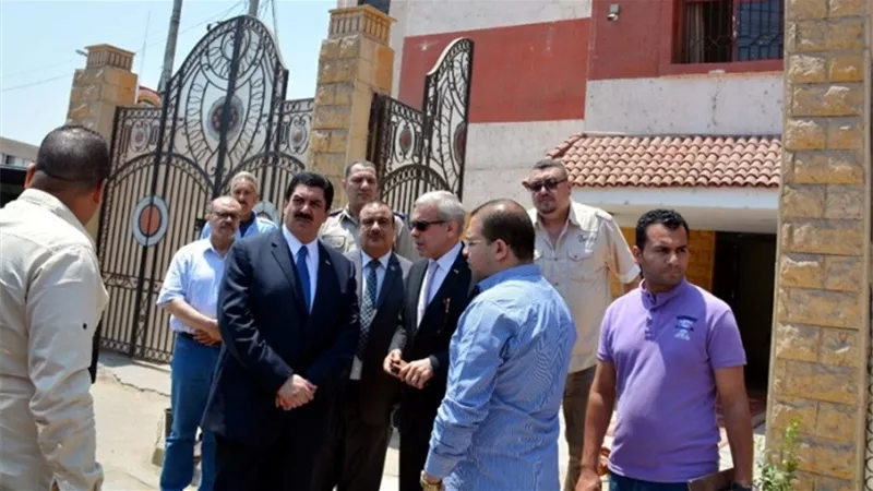 مرزوق وعجلان يتفقدان امتحانات الثانوية العامة بمدراس بنها