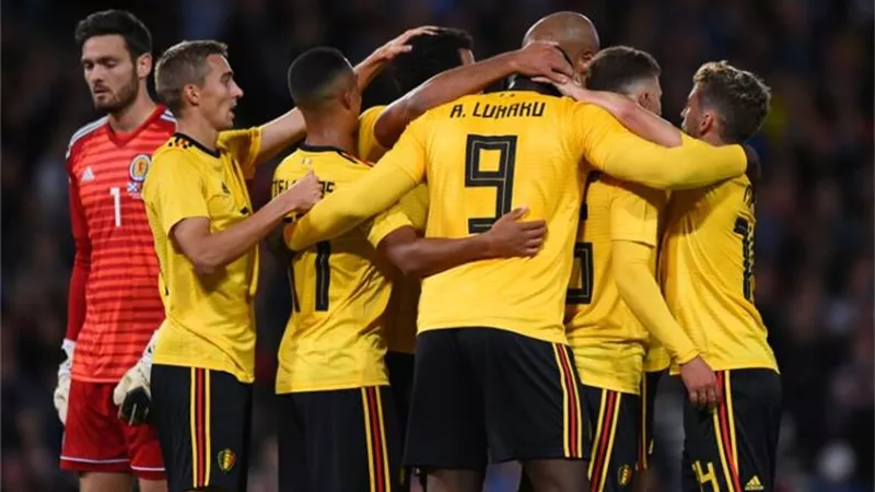 بالفيديو.. بلجيكا تفوز على اسكتلندا بثلاثة نظيفة في تصفيات يورو 2020