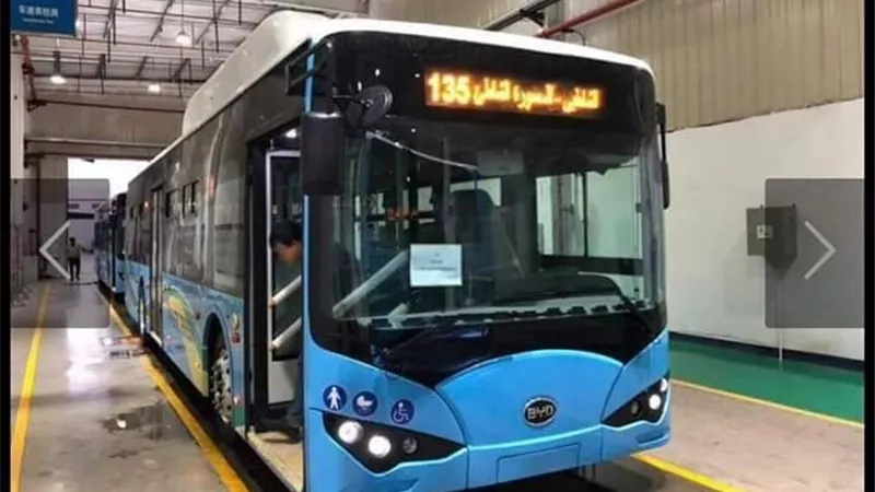 النقل العام: انضمام أتوبيسات جديدة للخدمة تعمل بالغاز والـ GPS