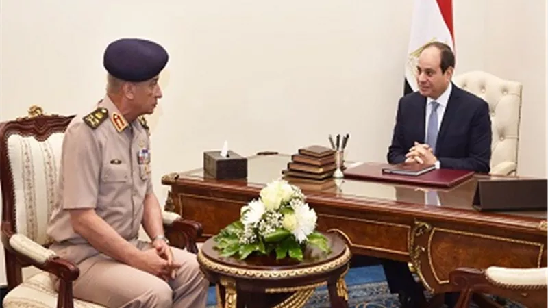 بسام راضي: الرئيس يستقبل وزير الدفاع والإنتاج الحربى
