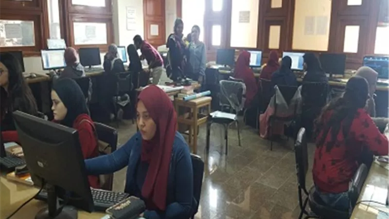 ألسن عين شمس تعلن الإنتهاء من ميكنة مكتبة الكلية