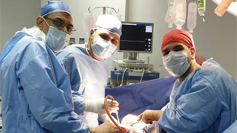 أكبر عملية استئصال أروام سرطانية مجانا بمستشفى الإسماعيلية التعليمى
