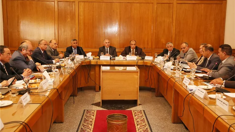 إجتماع اللجنة التنسيقة بين وزارتى الرى والزراعة