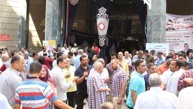 إقبال متزايد في انتخابات المهندسين بالغربية .. صور