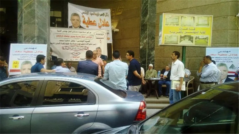 إقبال على انتخابات المهندسين بالغربية