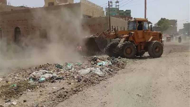 رفع 118 طن قمامة و16 حالة إشغال بمركز الفشن