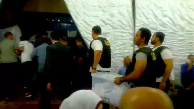 بدء عمليه الفرز فى انتخابات الغرفة التجارية بالجيزة