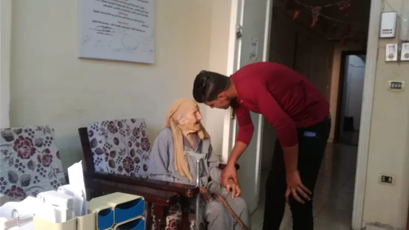 التدخل السريع بالتضامن يعيد مسنة طنطا إلى أسرتها