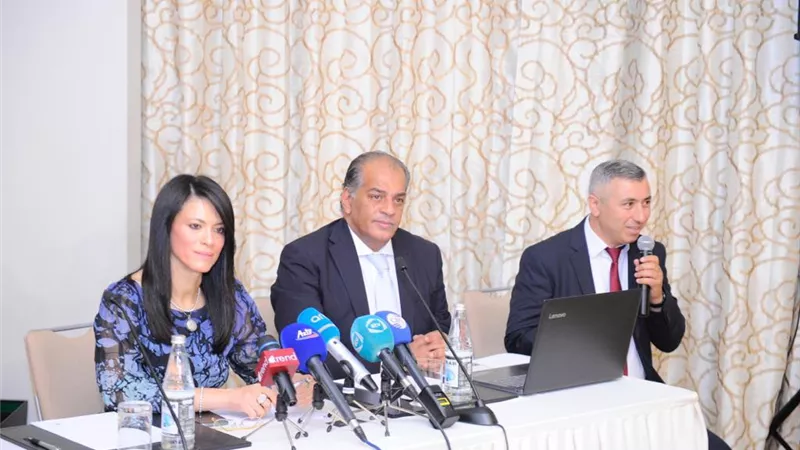 وزيرة السياحة تحضر موتمرا صحفيا للإعلان عن إعادة تسيير رحلات طيران من باكو إلى القاهرة وشرم الشيخ يوليو المقبل