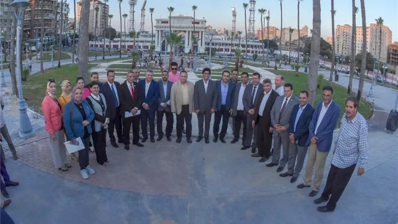 الاسكندريه استعدت لاستقبال العرس الافريقي