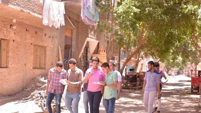 قلق بين طلاب الثانوية بالأقصر من 