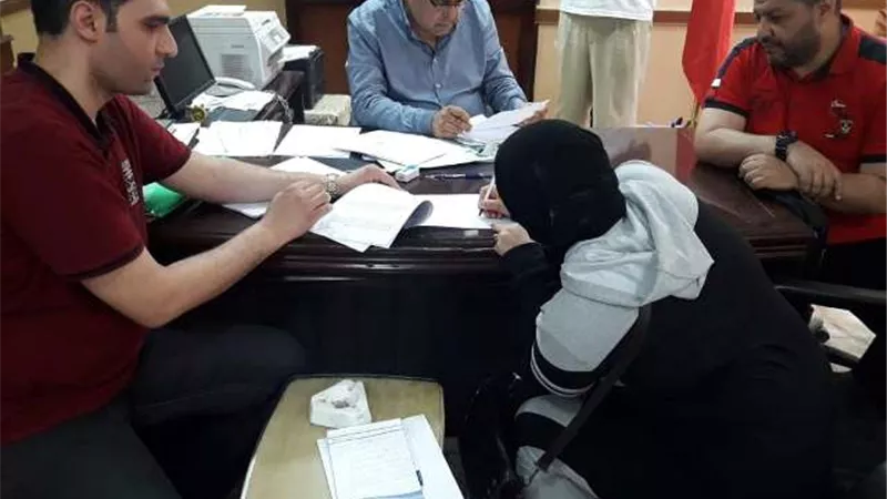 توقيع عقود بالقوى العاملة لذوى الإحتياجات بشركات القطاع الخاص ببورسعيد..صور