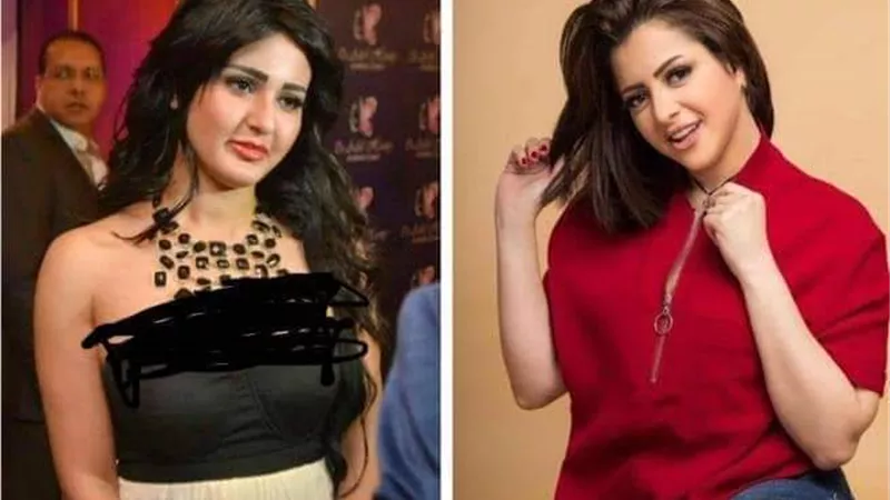 وصول منى فاروق وشيما الحاج إلى قسم مدينة نصر لإخلاء سبيلهما