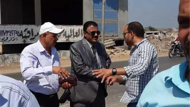 رئيس مدينة الزقازيق الجديد يترأس حملتى ازالة بوحدتى بنى عامر وشيبة