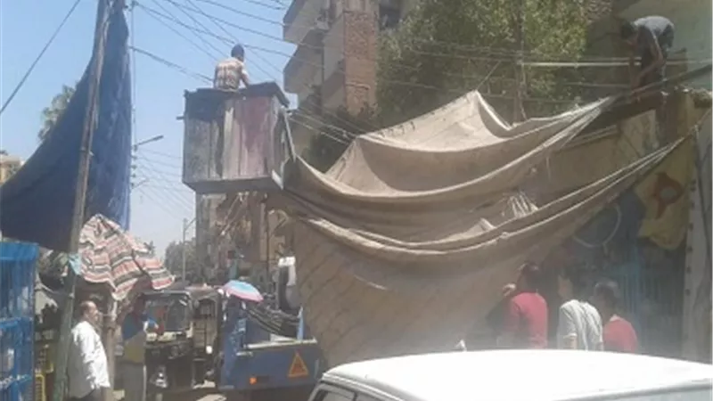 تحرير 112 محضرا بحملة تموينية مكبرة بمركز الفتح بأسيوط