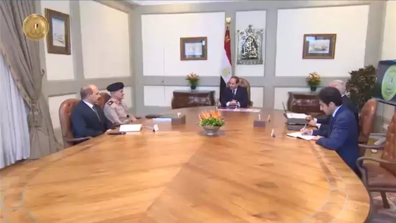 بالفيديو.. السيسي يلتقي رئيس صندوق المحاربين القدماء وسمو الشيخ عبد الله بن زايد