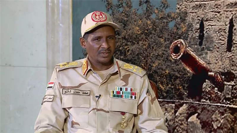 حميدتي: ستضيع السودان لو لم أصل للسلطة