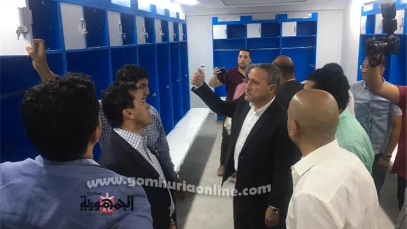 أمم أفريقيا 2019 .. وزير الرياضة يتفقد جاهزية استاد الإسماعيلية في جولة صباحية