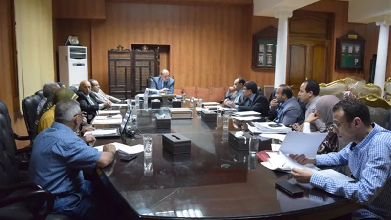 تركيب خط فايبر بالمدن الجامعية ببنى سويف