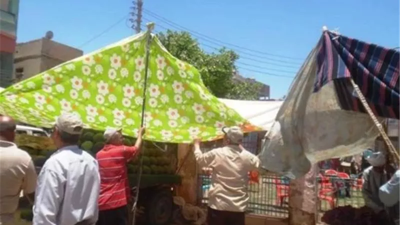 محافظة سوهاج : إزالة 227 حالة إشغالات مرافق متنوعة بأخميم وحي شرق خلال 3 أيام..صور