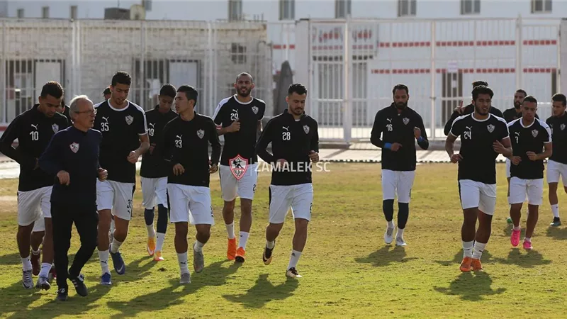 الزمالك يستأنف تدريباته بعد انتهاء فترة الراحة