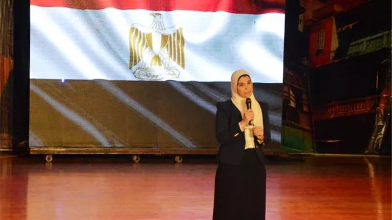 نشوى الحوفى مصر مستهدفة ومسيرة التنمية لن تتوقف