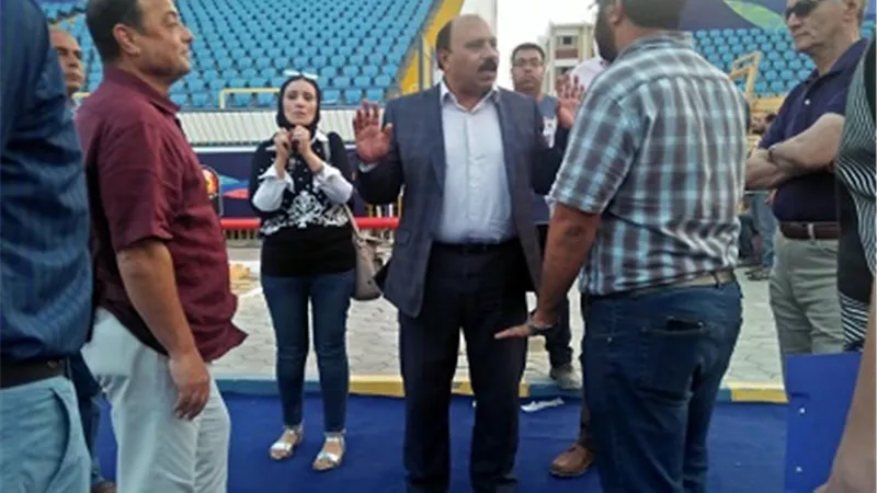 استمرار خطه تطهير الصرف الصحي بالاسماعلية استعداد للبطوله الافريقية