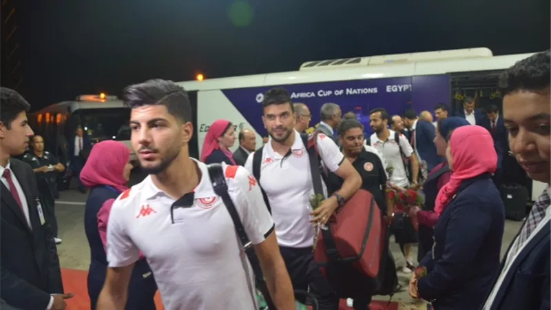 منتخب تونس يصل القاهرة للمشاركة في بطولة كأس الأمم الإفريقية