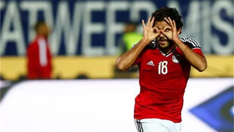 مروان محسن يقود هجوم منتخب مصر امام زيمبابوى