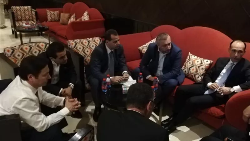 ابوستيت يلتقى وزير زراعة جورجيا على هامش اجتماعات المجلس الدولي للزيتون