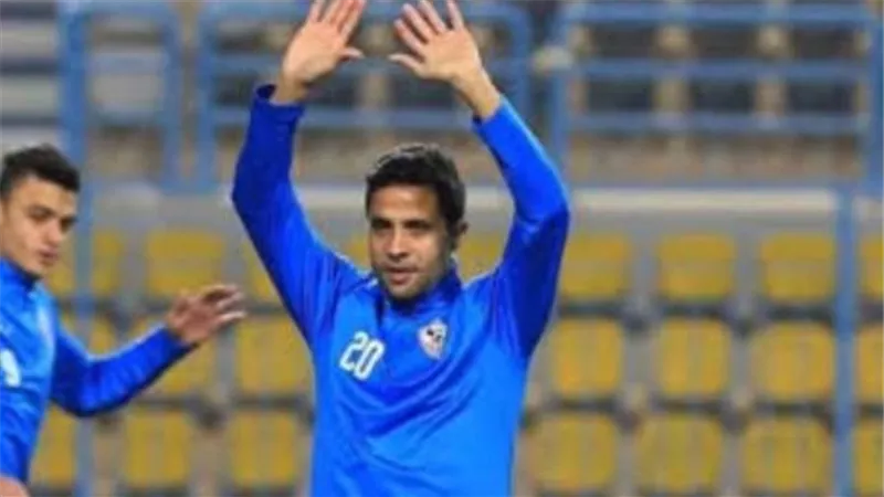 تدريبات منفرده لمحمد إبراهيم في مران الزمالك