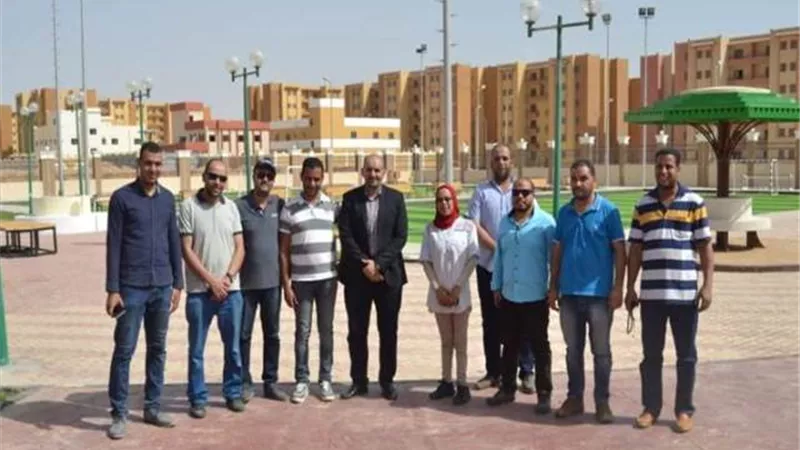 جولات ومتابعات للمشروعات الخدمية والتنموية بأسيوط الجديدة