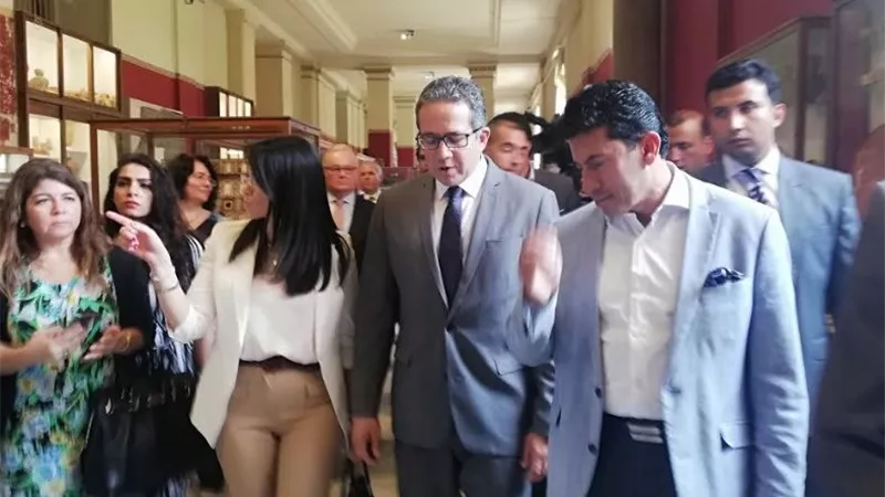 الآثار : افتتاح معرض مؤقت للرياضة عبر العصور بالمتحف المصري بالتحرير