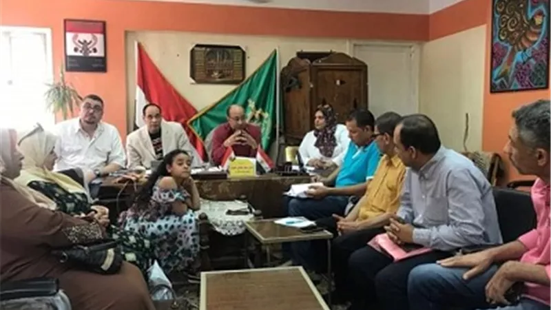 تخصيص 7 مدارس لتدريب طلاب أولي ثانوي الجدد علي التابلت ببنها