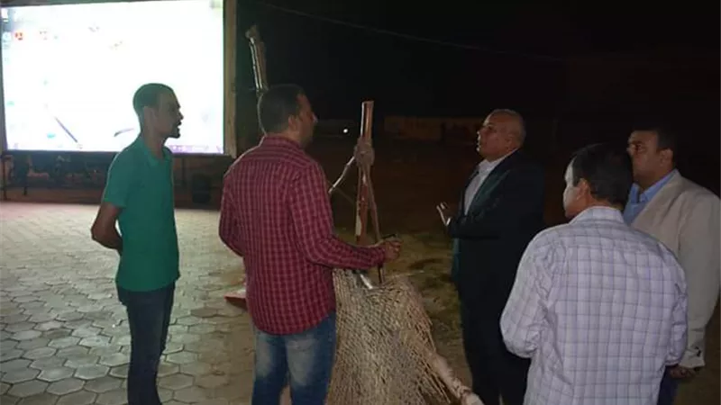 الزملوط يخصص أماكن للسيدات لمشاهدة أمم أفريقيا عبر شاشات العرض أسوة بالرجال